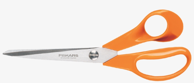 Classic Universal Purpose Scissors With Sharp Stainless - Fiskars2 Right Handed Universal Premium 21cm Fiskars, transparent png