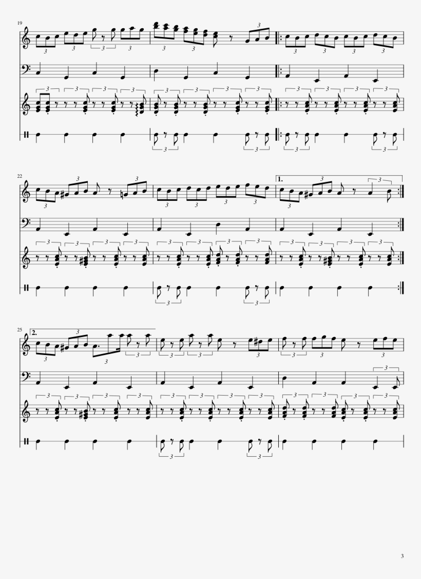 Puppy Love Sheet Music Composed By Tommy Tallarico - Tarantella Napoletana, transparent png