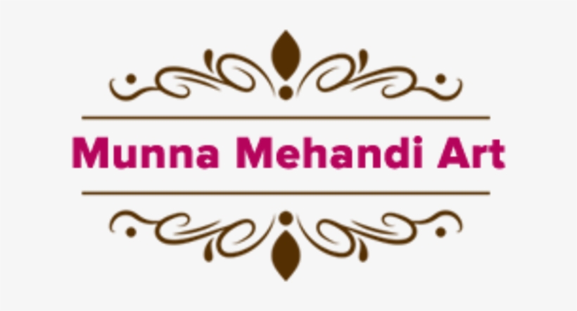 Mehandi Design Artist In West Delhi - Calligraphy Border Png, transparent png