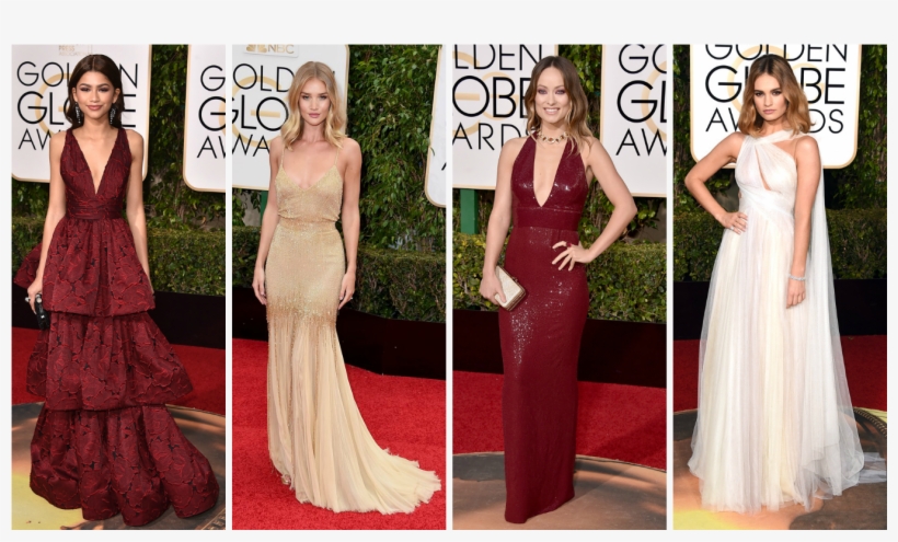 First, We Have Zendaya With A Dream Gown From Marchesa, - Chicvintageclassics Kidskin Leather Gloves 1920's~, transparent png