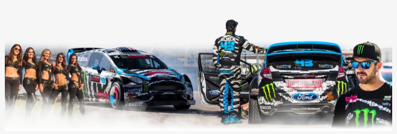 Replica Fifteen52 Wheels And Real Rubber Tires - Ford Fiesta Ken Block Png, transparent png