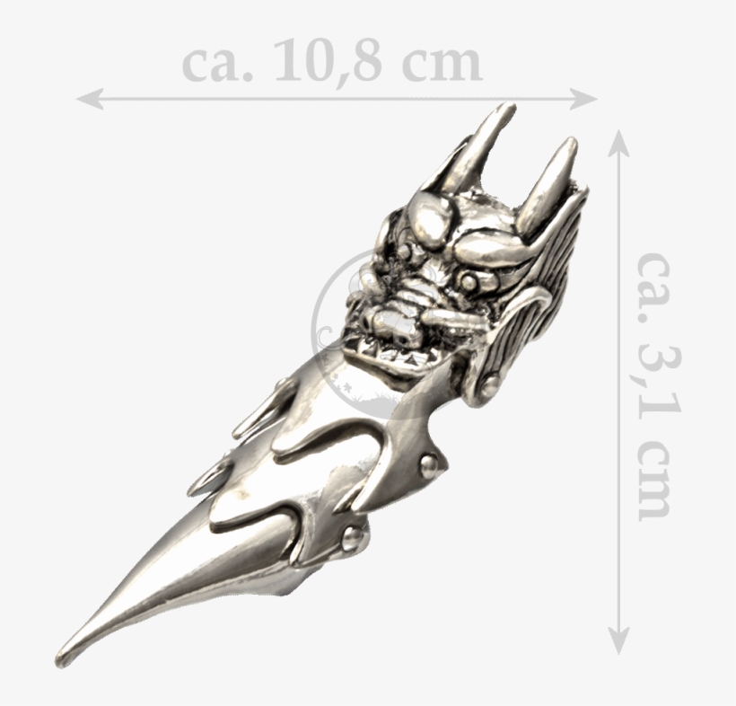 Armor Ring / Gothic Knuckle Ring - Tortenbilder, transparent png