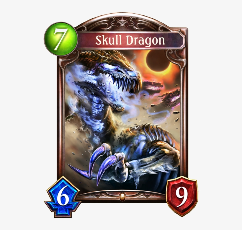 Unevolved Skull Dragon Evolved Skull Dragon - Shadowverse Whirlwind Mage, transparent png