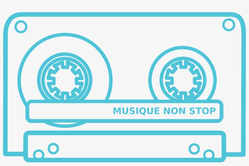 Magnetic Audio Tape - Cassette Tape Clip Art, transparent png