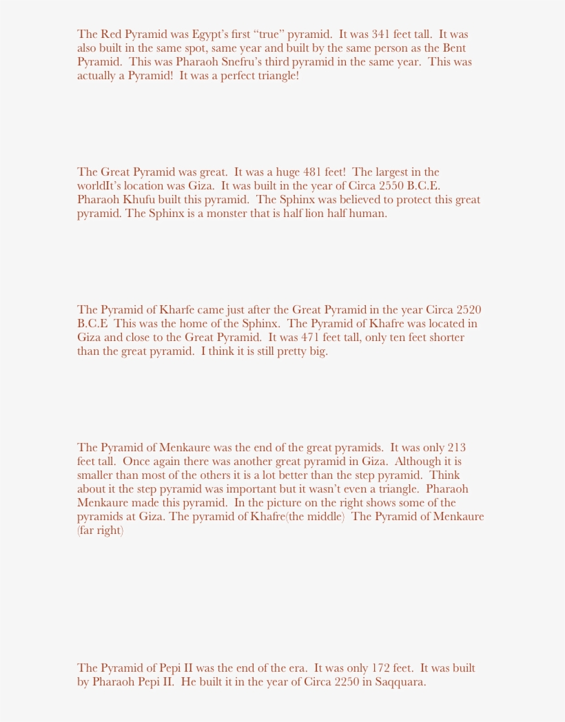 The Red Pyramid Was Egypt's First “true” Pyramid - Pyramid, transparent png