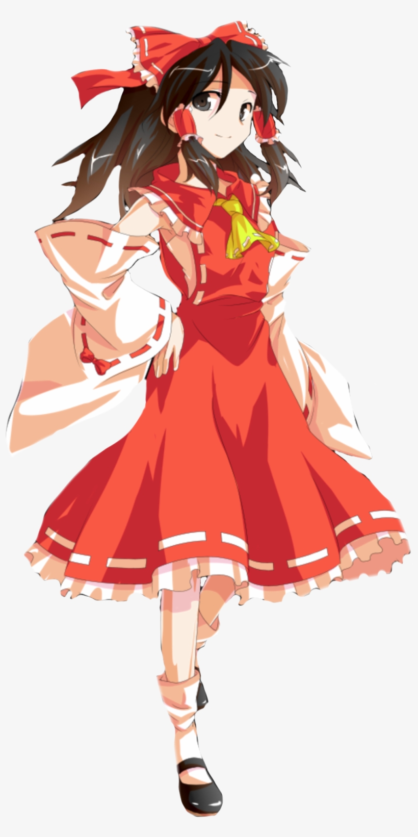 Reimu Hakurei Hopeless Masquerade Marisa Kirisame Youtube - 霊夢 の 立ち 絵, transparent png