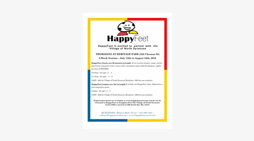 Heritage Park Summer Session - Happy Feet Soccer, transparent png