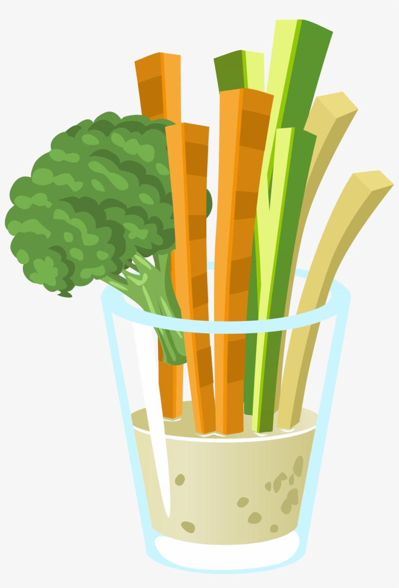 Clipart Black And White Stock Food Common Crudites - Crudite Clipart, transparent png