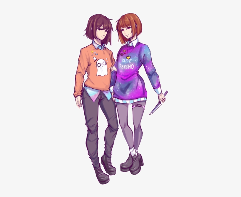 I Cant Pick Whether If I Want A Transparent Background - Best Frisk Undertale Adult, transparent png