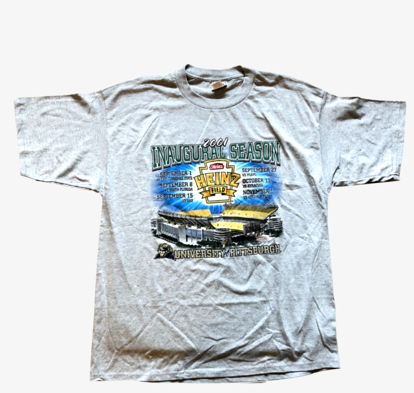 2001 Heinz Field Inaugural Season "pitt Panther" Shirt - 2001, transparent png