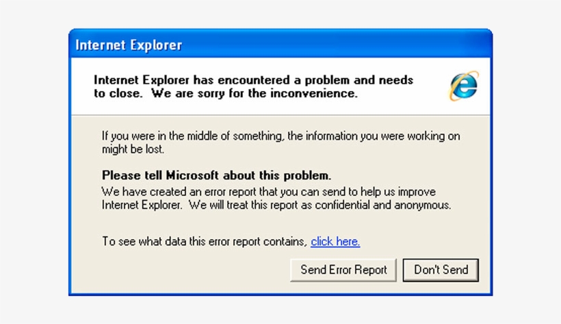 Perhaps You Were Confusedly Fiddling With Your 1st - Internet Explorer, transparent png