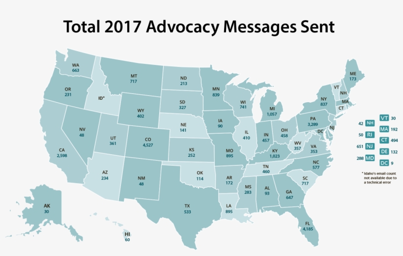 Summer Lobby Week Graphic Detailing Messages By State - Smoke Free State, transparent png