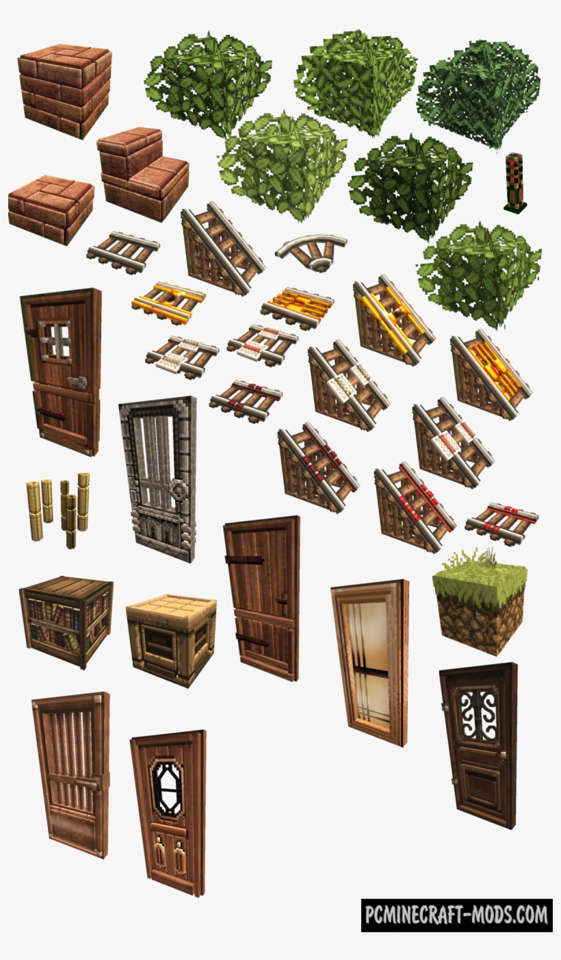 John Smith Legacy 3d Resource Pack For Minecraft - John Smith Legacy Doors, transparent png