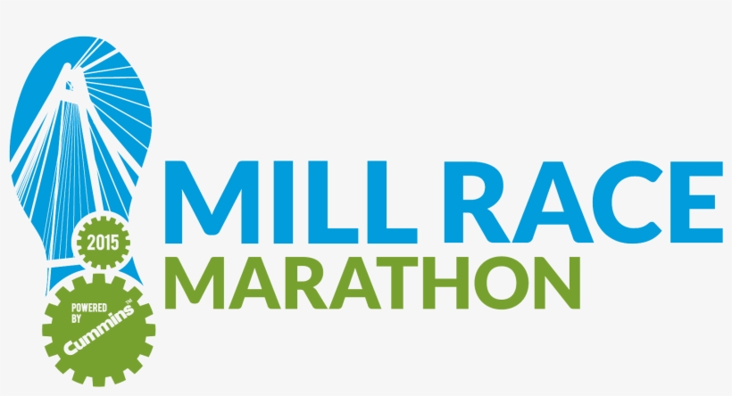 Logo - Mill Race Marathon 2018, transparent png