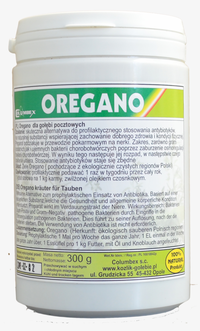 Columbex - Herbatka Oregano - 300g - Pijama Denimpi, transparent png