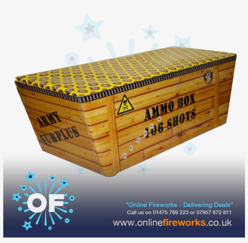 Ammo Box By Fireworks International From Online Fireworks - Fireworks, transparent png