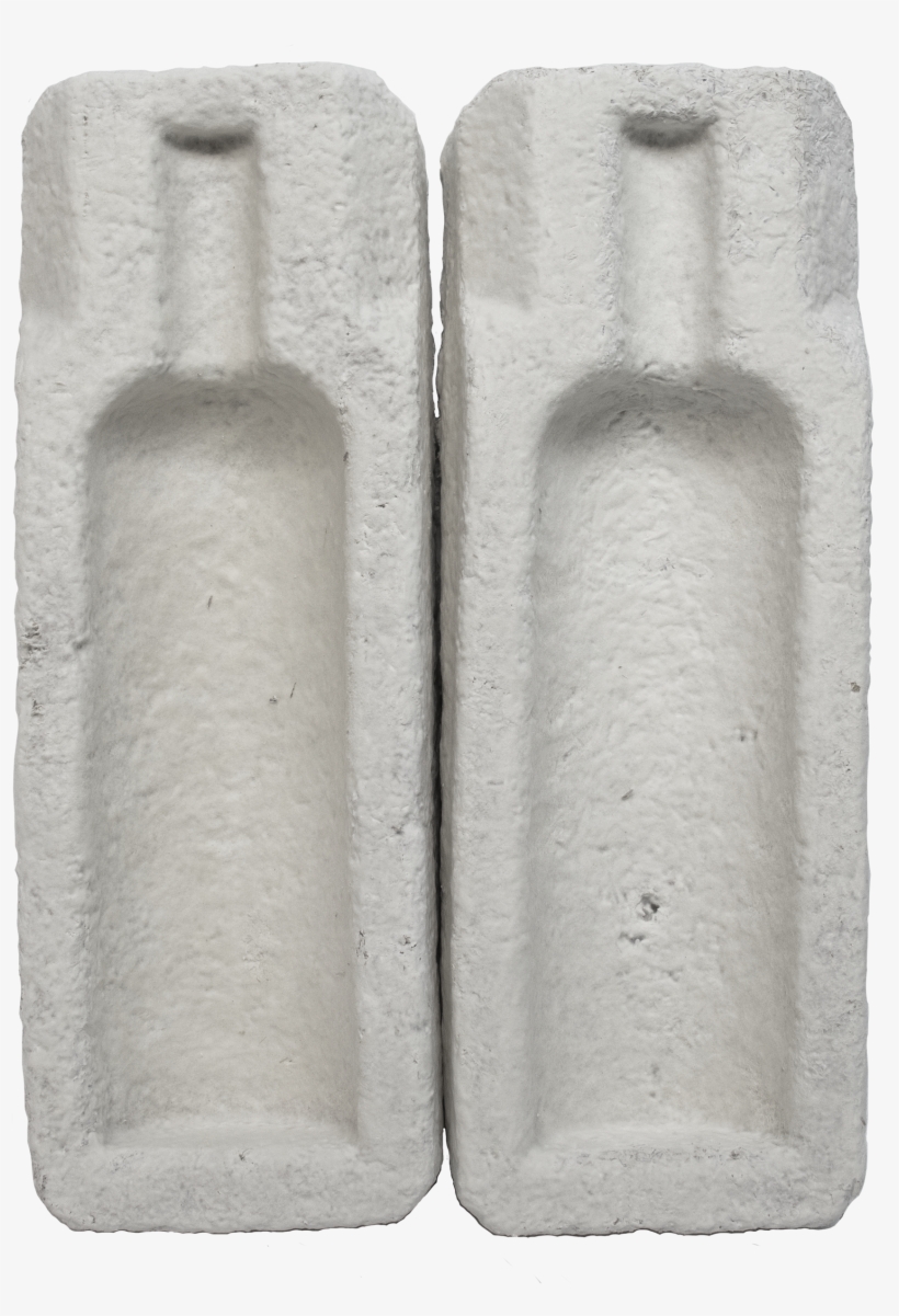 Mycofoam Wine Shipper Top And Bottom V=1547774477 - Wine, transparent png
