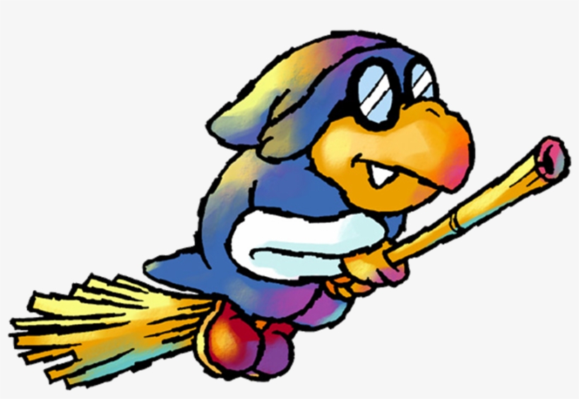 Kamek - Magikoopa Yoshi's Island 2, transparent png