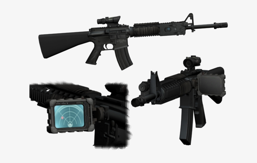 Weapon Mod M16a4 Hb Sensor And Scope For Gta San Andreas, transparent png