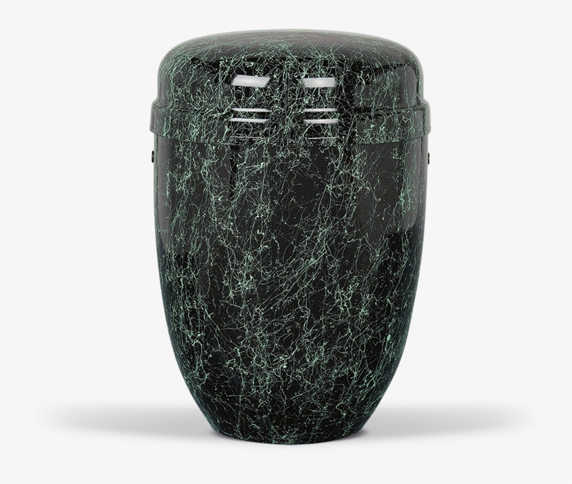 Stahlurne Modern Grün Gesprenkelt - Urnen, transparent png