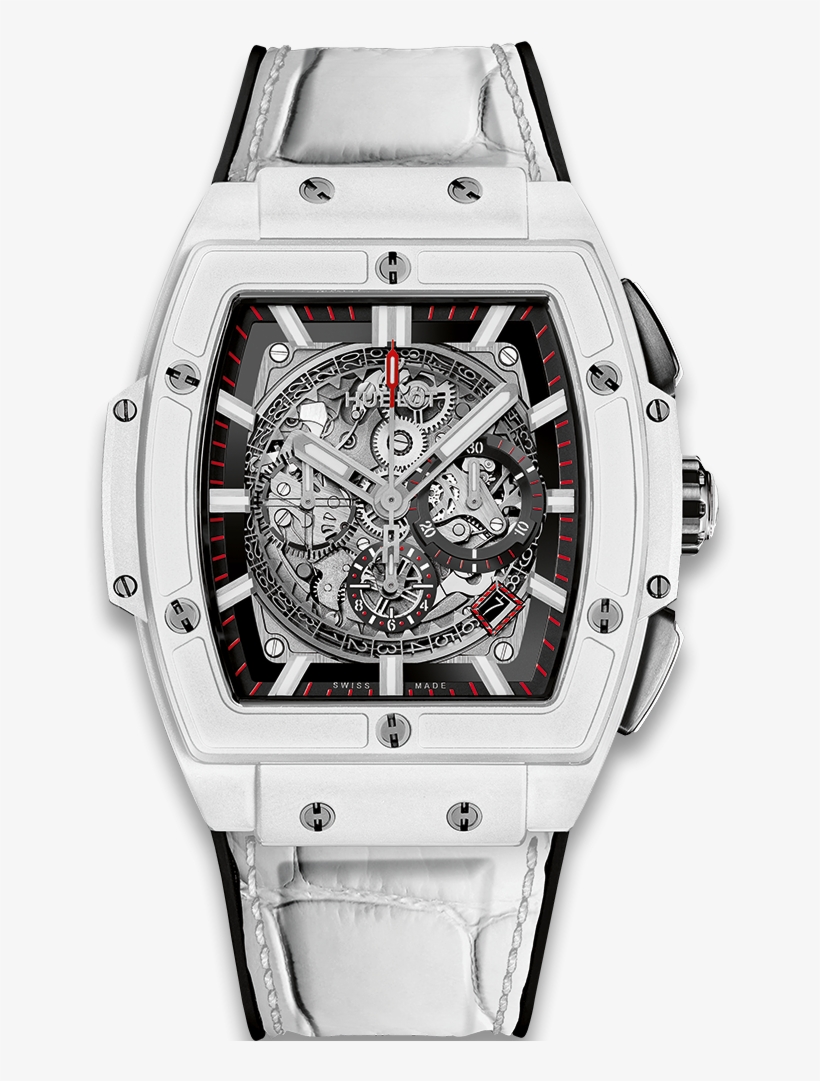 Spirit Of Big Bang White Ceramic - Hublot - Spirit Of Big Bang, transparent png