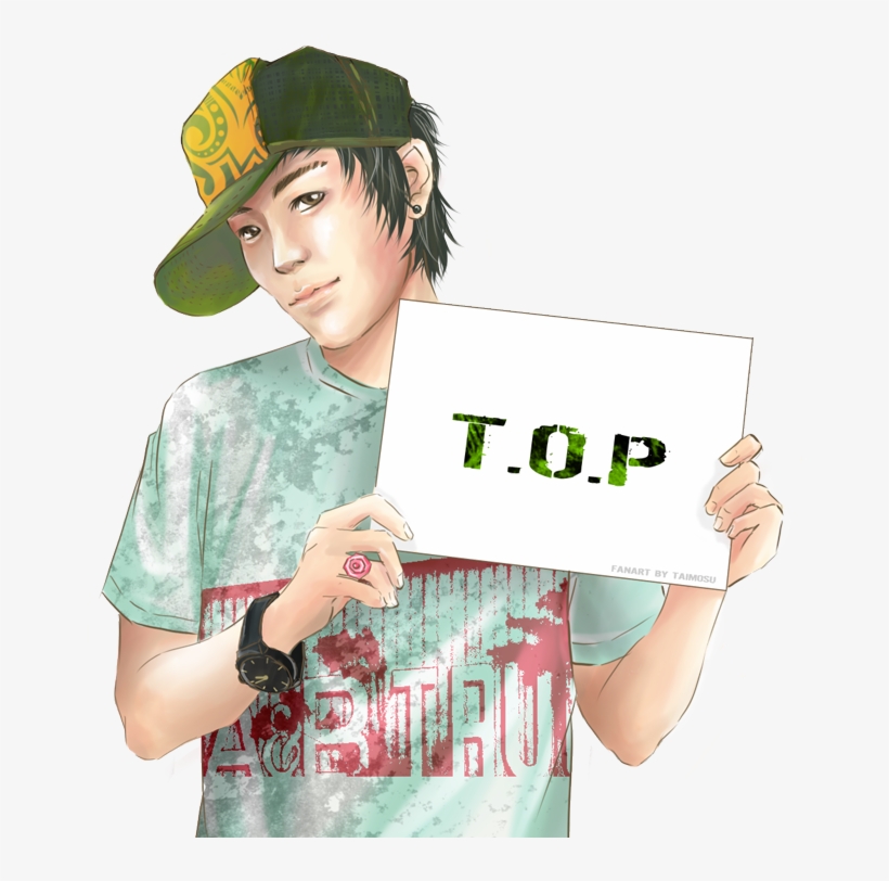 3 มิถุยายน - Top Bigbang แบบ การ์ตูน, transparent png
