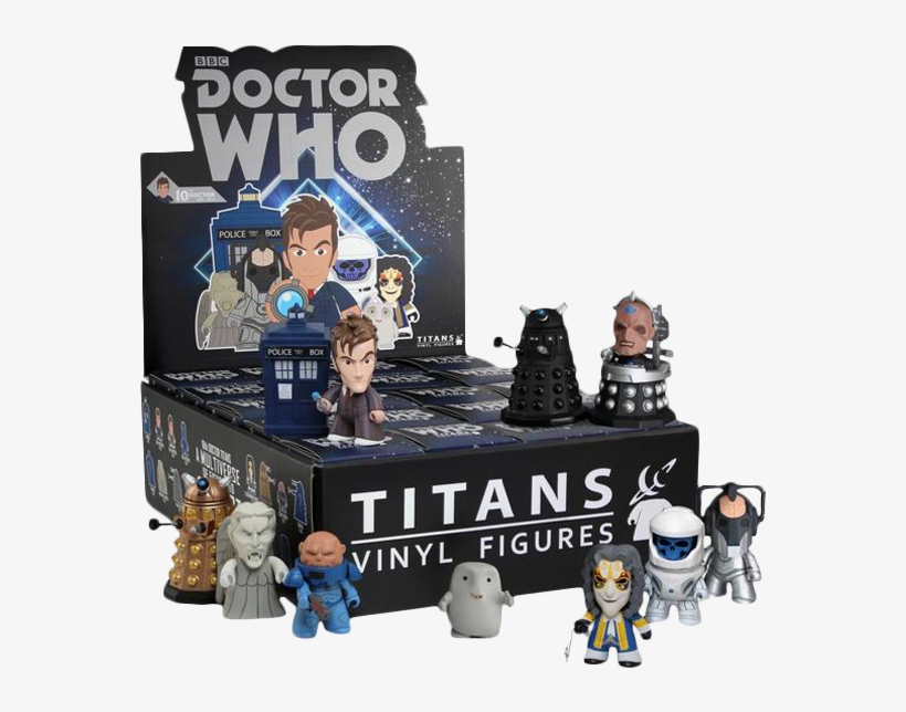 Celebrate The World's Favourite Space And Time Traveling - Doctor Who - Mini Figures Series 2 Titans Blind Box, transparent png