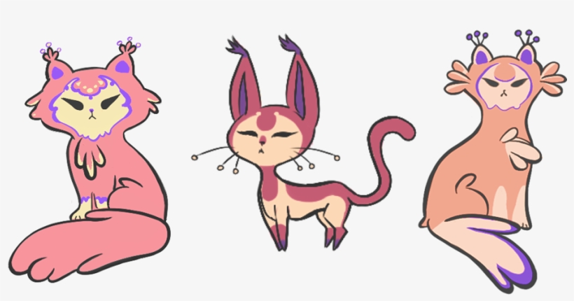 “wanted To Do Some Skitty Variations Because I Love - Skitty Variations, transparent png
