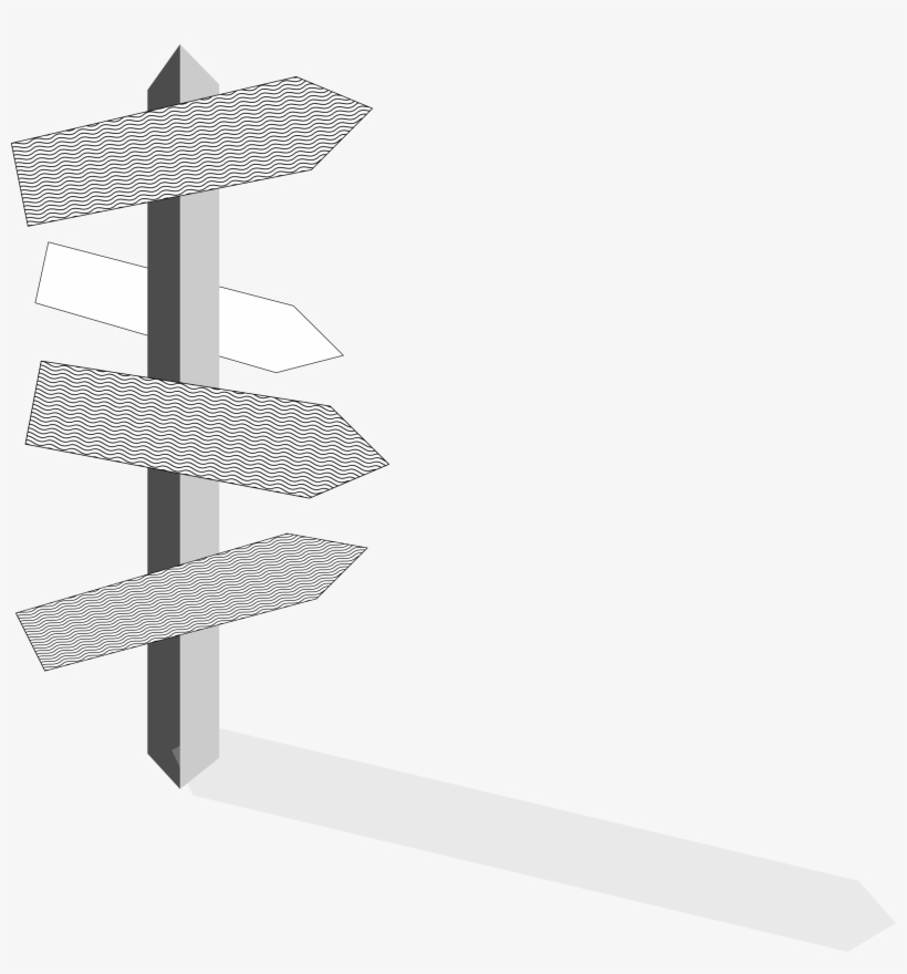 Big Image - Sign Post, transparent png