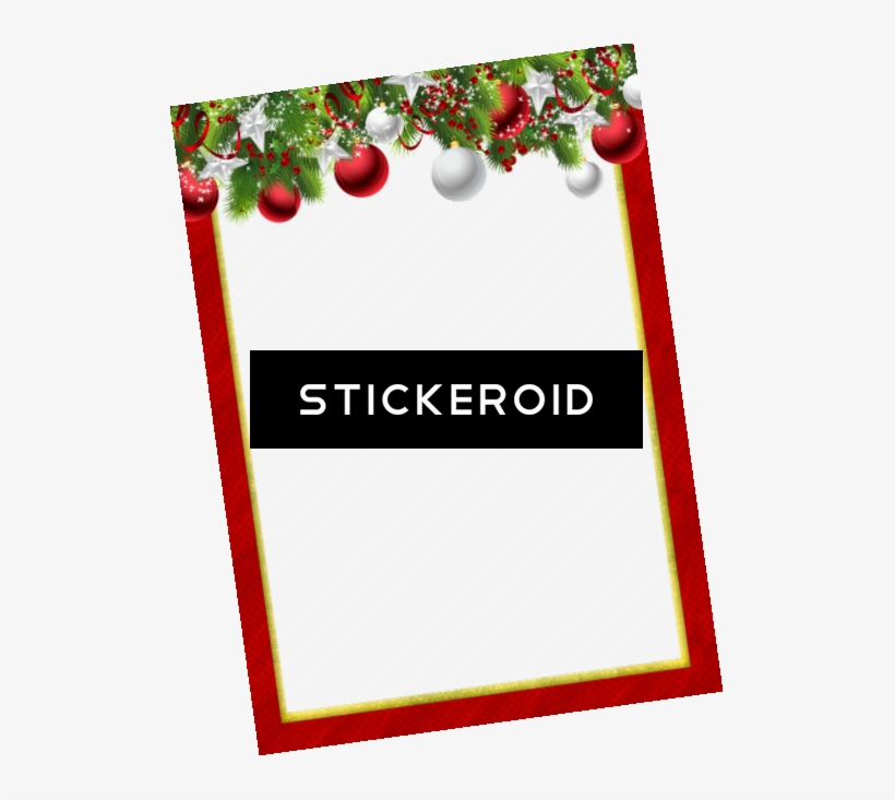 Christmas Frame - Christmas Picture Frame Png, transparent png