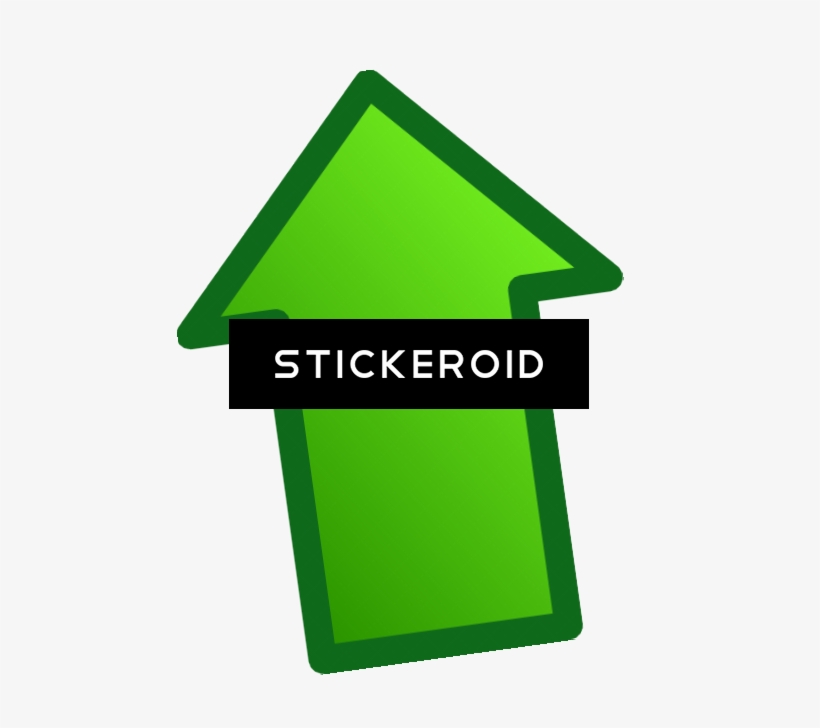 Green Arrow Direction - Sign, transparent png