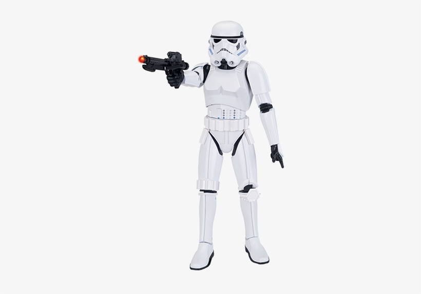 Star Wars Stormtrooper 43 Cm, , Large - Toys - Star Wars Interactive Figure With Sound, transparent png