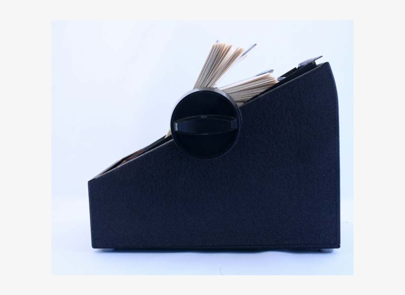 Vintage Rolodex, transparent png