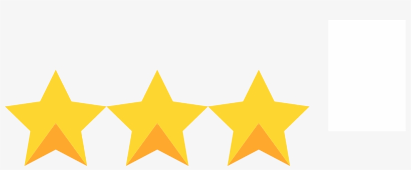 The Fact That It Has Thus Far Grossed Less Than Alice - Flat Design Star Rating, transparent png