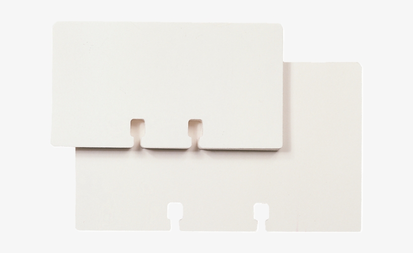 Systeemkaarten Rolodex 57x102mm, transparent png