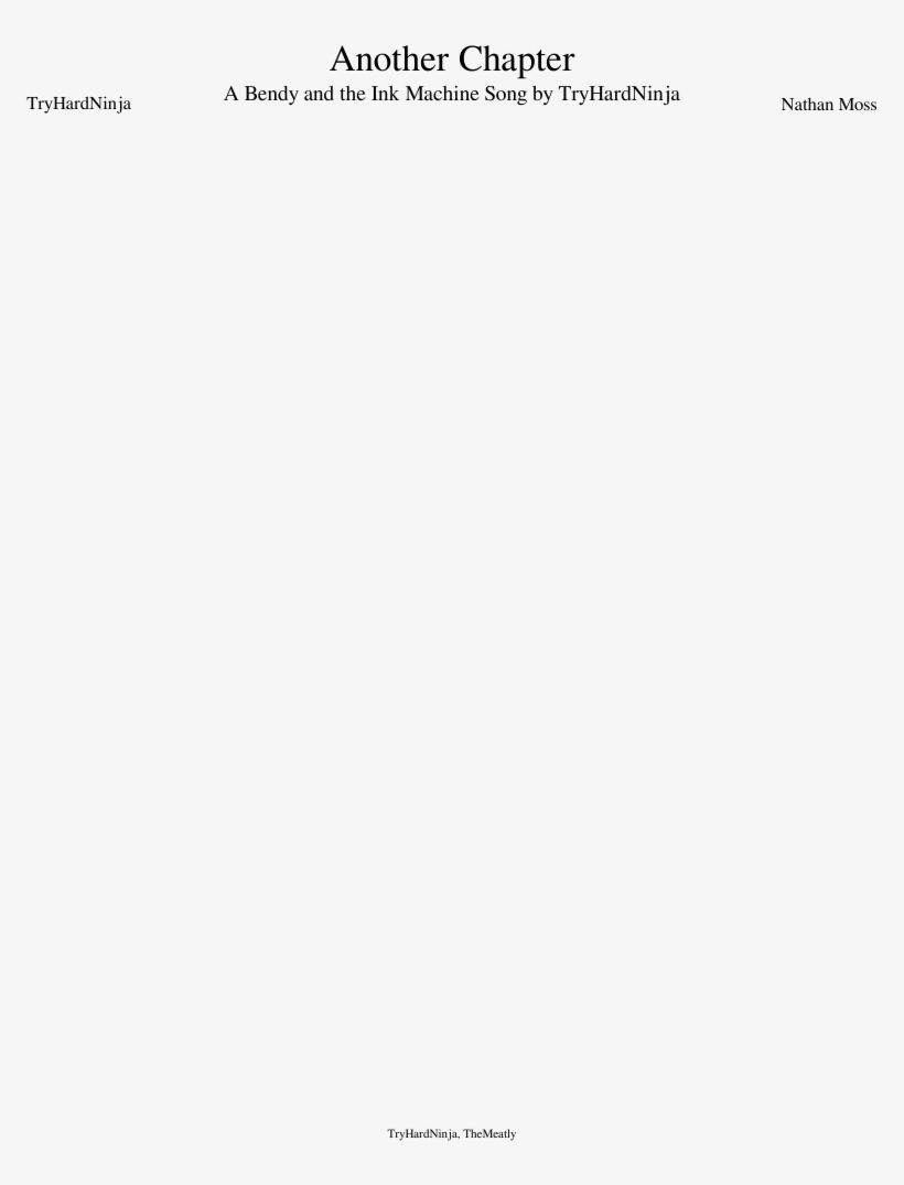 Another Chapter W - Sheet Music, transparent png