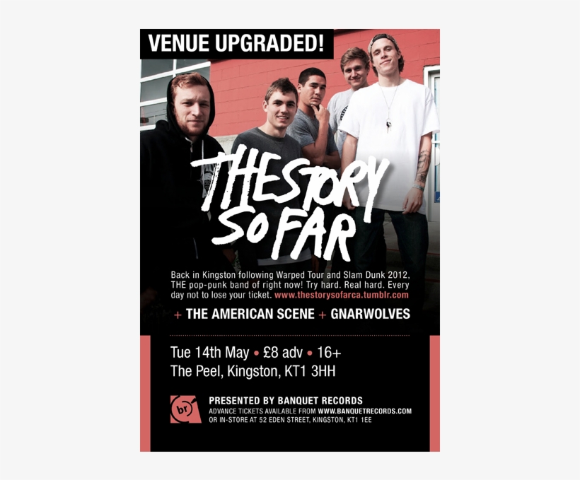 The Story So Far / The American Scene / Gnarwolves - Story So Far Sticker, transparent png