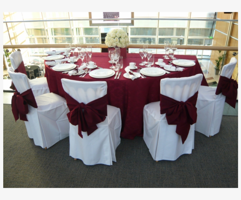 Half Moon Banquet Table - Tablecloth, transparent png