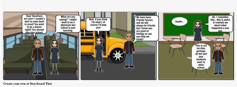 First Day Of School - Cartoon, transparent png