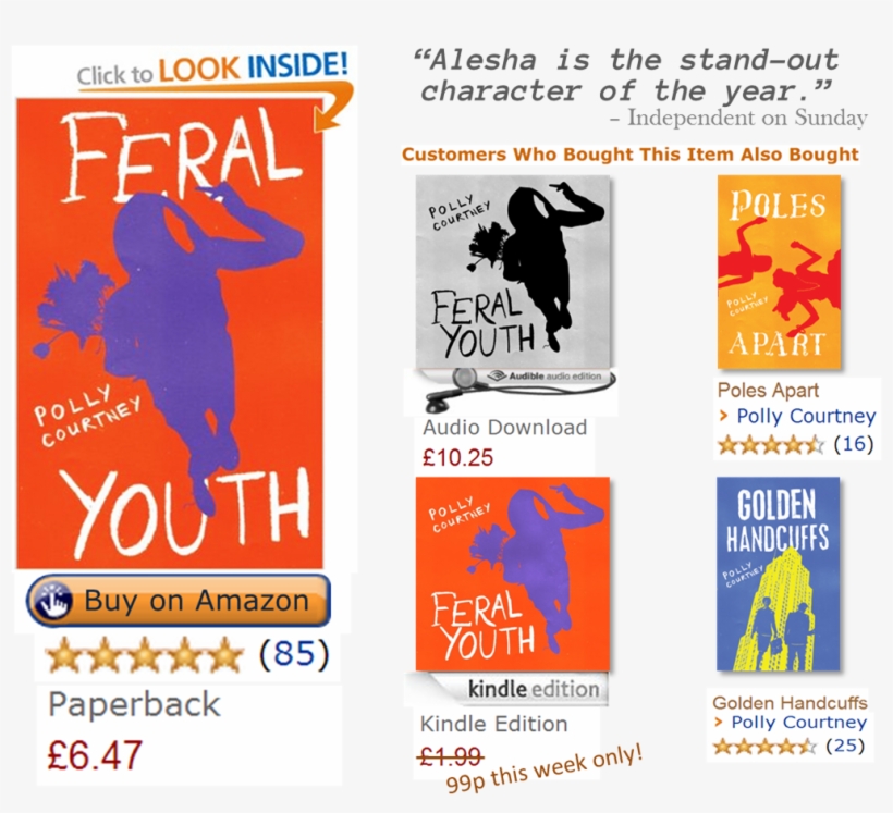 Feral Youth On Amazon - Feral Youth (unabridged) - Audiobook, transparent png