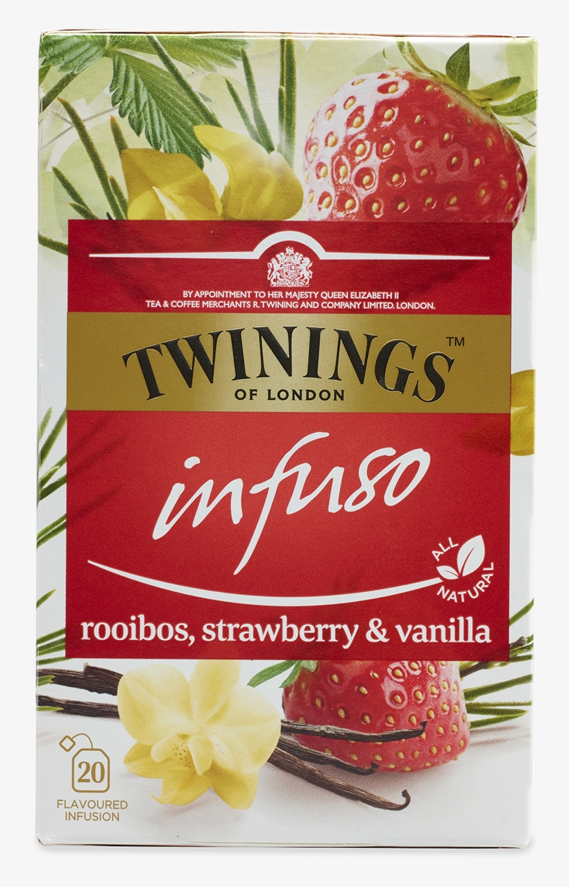 Twinings Strawberry And Vanilla, transparent png