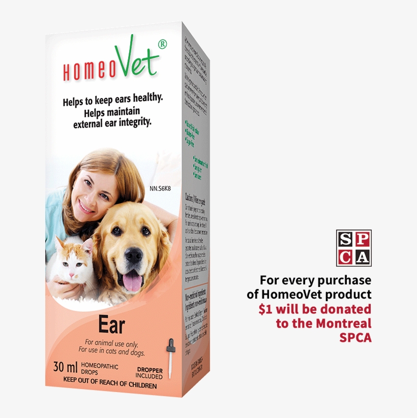 Oreille Scpa Homeovet 1000×1000 En - Homeovet Zenvet Pet Supplements, transparent png