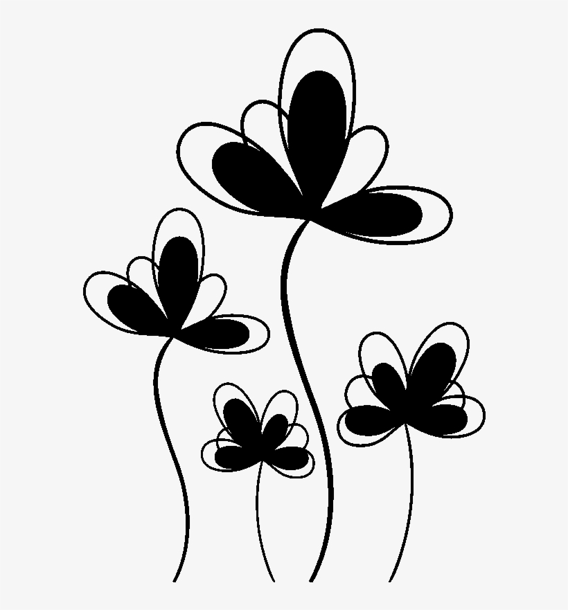 Sticker Fleurs Magistrales Et Originales Ambiance Sticker, transparent png