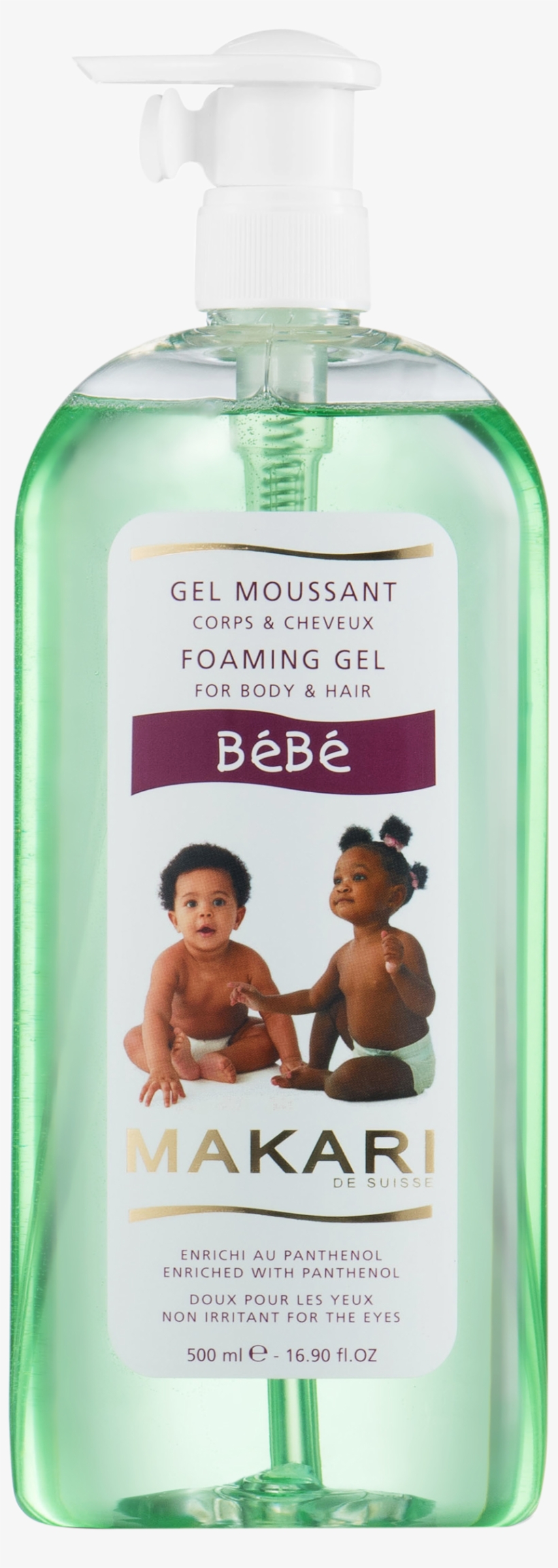 Bebe Foaming Gel - Makari De Suisse Makari Baby Shampoo, transparent png