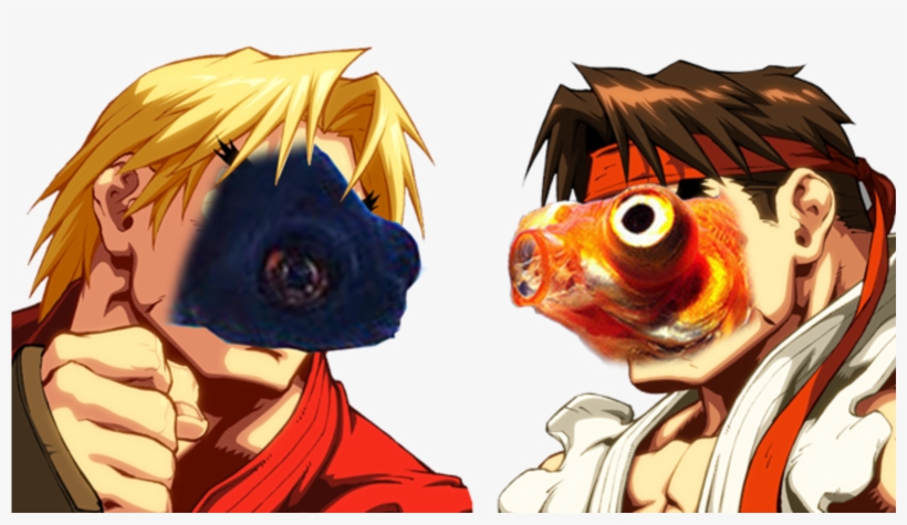 Watch These Play Street - Fish Play Street Fighter, transparent png