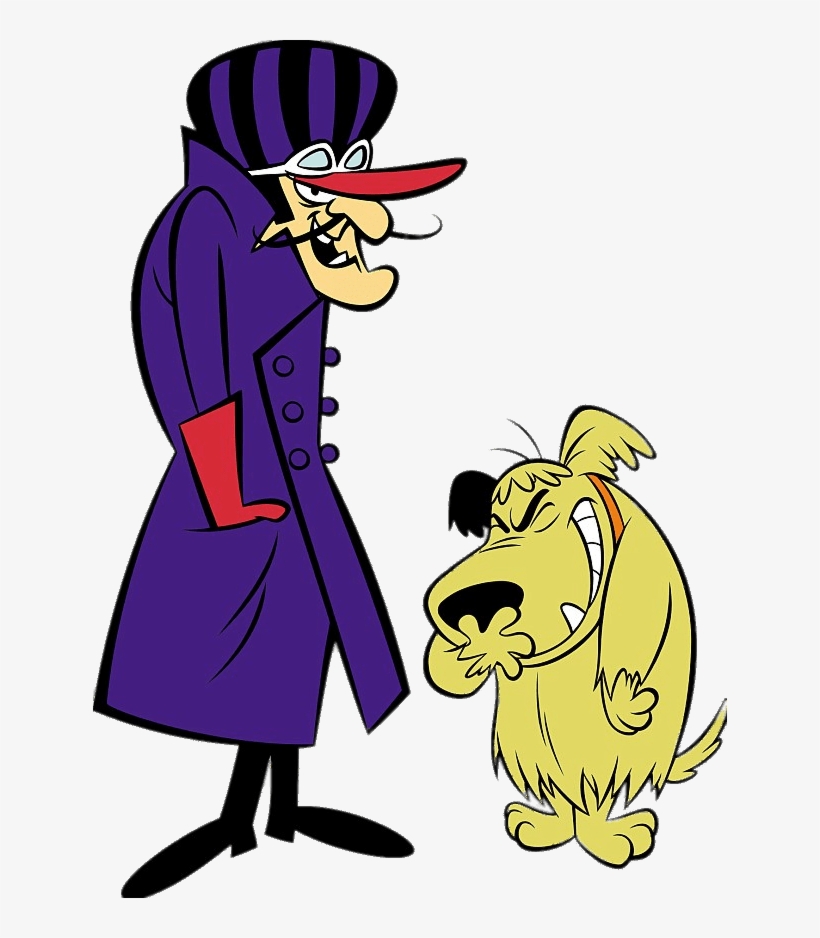 Dick Dastardly And Muttley Villains - Penelope Pitstop Bad Guy, transparent png