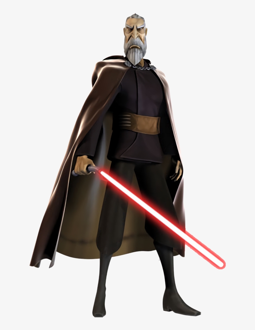 Star Wars - Darth Tyranus Clone Wars, transparent png