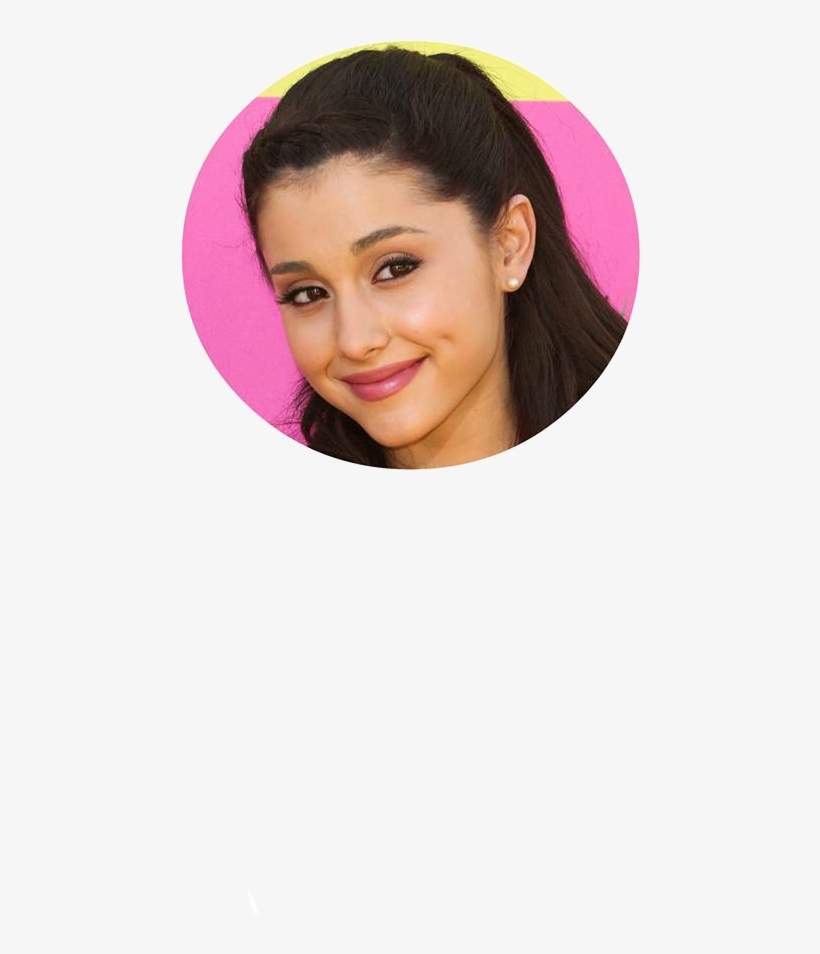 Ariana Grande Png Circulo - Girl, transparent png