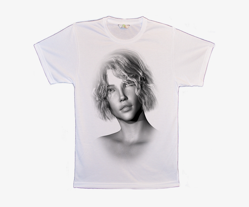Big Animal Face The Girl T-shirts Image - T-shirt, transparent png