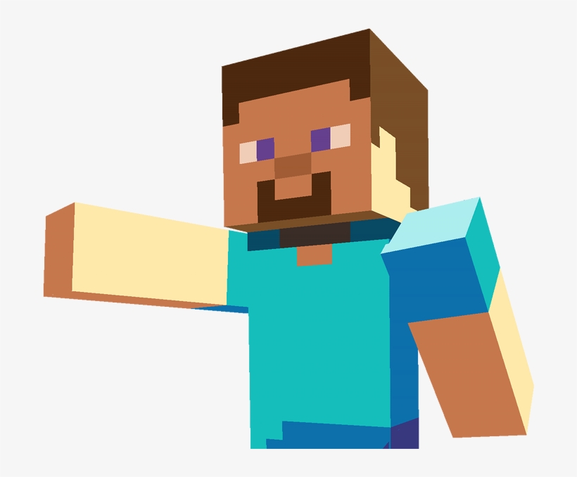 Steve Minecraft, transparent png